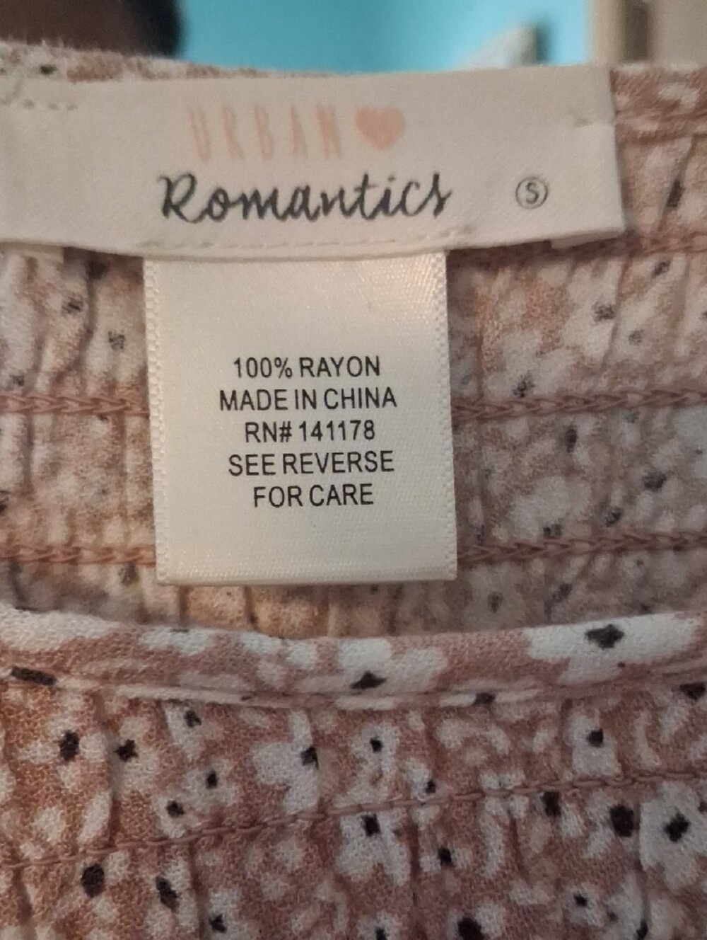 URBAN ROMANTICS Blush Pink Daisy-Print Long Sleeve Top - Picture 2 of 5